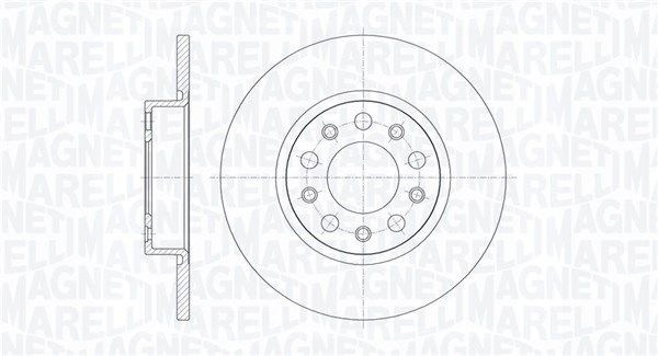 MAGNETI MARELLI Bremžu diski 361302040287